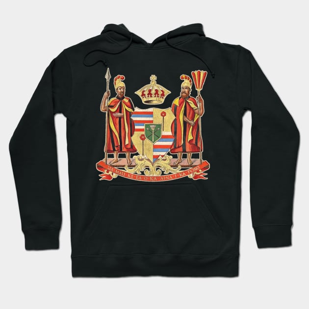 Hawaiian Kingdom Coat of Arms Hoodie by darklordpug